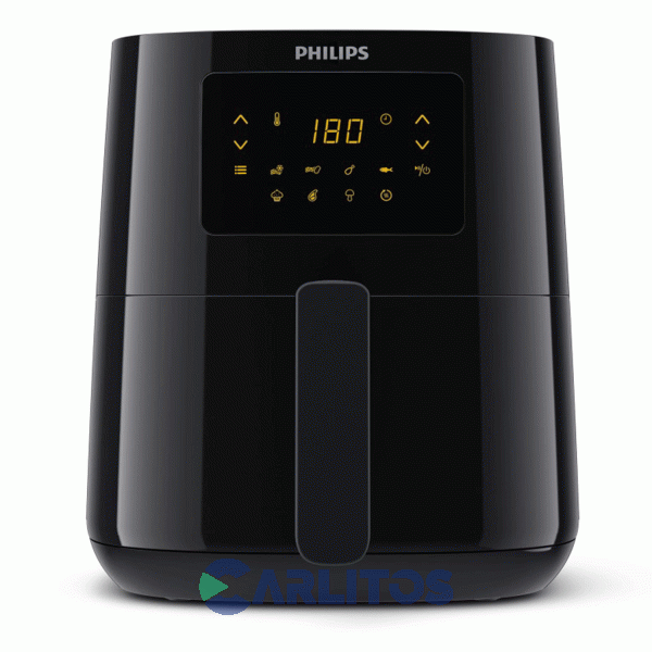 Freidora De Aire Philips Fryer Digital Negra Hd9252/90