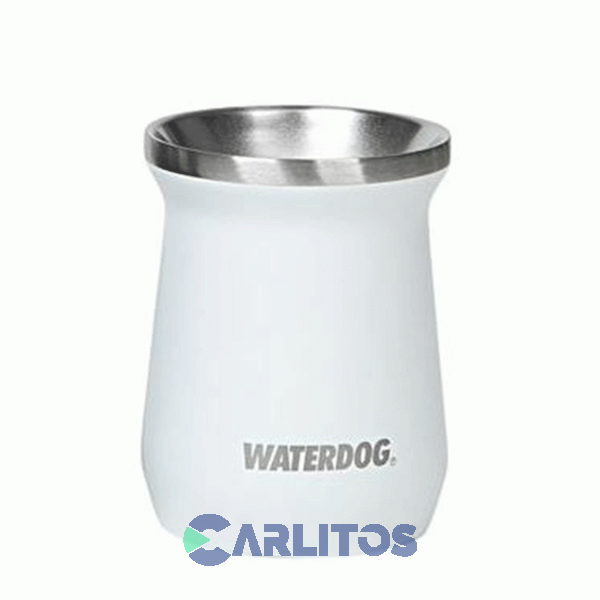 Mate Waterdog Legendario Clásico 240 Ml Zoilo240wh Blanco