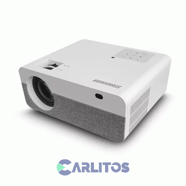 Proyector De Mesa Steel Home 4000 Lúmenes Sh-pr4000a