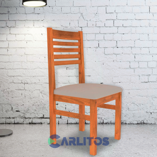 Silla Pacífico Asiento Tela Inmacol Castaño