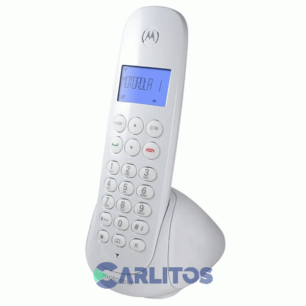 Teléfono Inalámbrico Motorola Id De Llamadas Blanco M700w