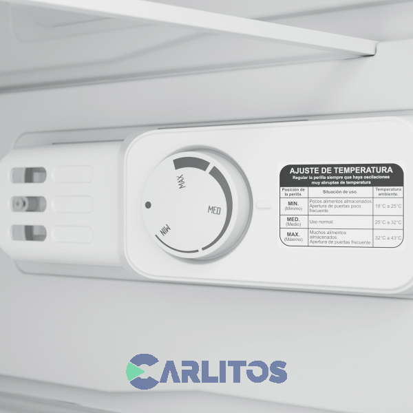 Heladera Con Freezer Eslabon De Lujo 326 Litros Blanca Erd34ab