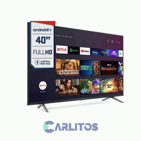 Smart TV Led 40" Full HD Hitachi Con Android Cdh-le40smart21-f