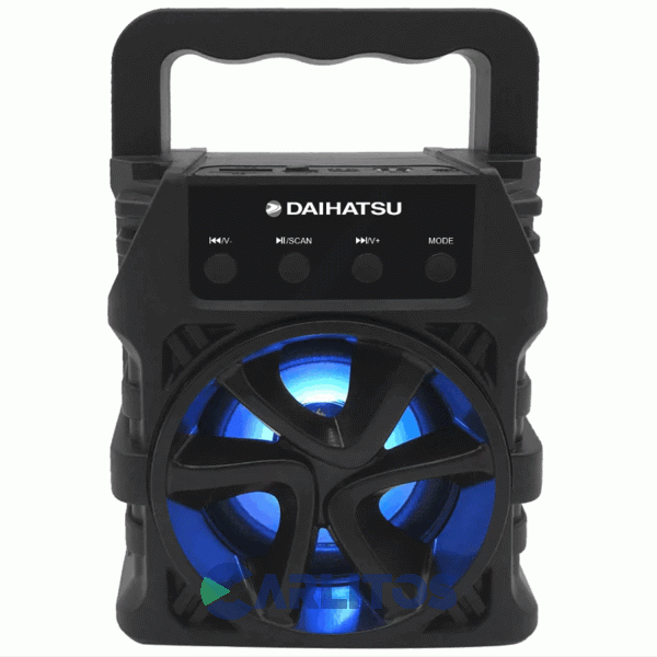 Parlante Portátil Daihatsu Con Bluetooth Y Batería D-s3001