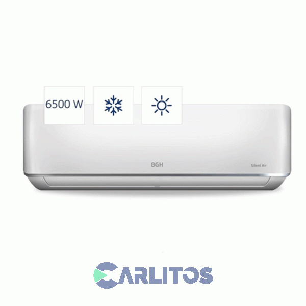 Aire Acondicionado Split Bgh 6500 Watts - Frío/Calor Bs65wccr