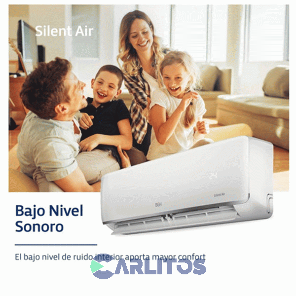 Aire Acondicionado Split Bgh 6500 Watts - Frío/Calor Bs65wccr