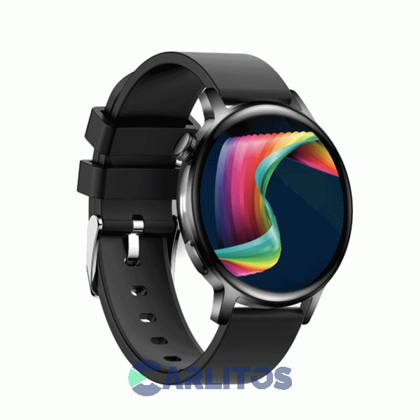 Reloj Inteligente Smart Kassel Malla Silicona Negro Sk-sw2405b