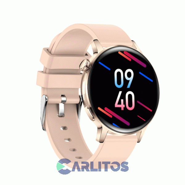 Reloj Inteligente Smart Kassel Malla Silicona Rosa Sk-sw2405p
