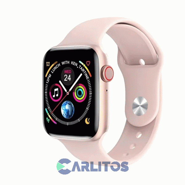 Reloj Inteligente Smart Kassel Malla Silicona Rosa Sk-sw2404p