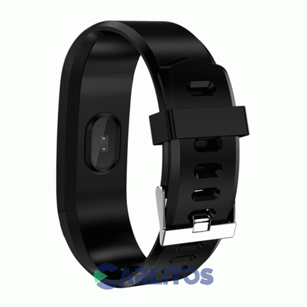 Reloj Inteligente Smart Kassel Malla Silicona Negro Sk-fb2401b