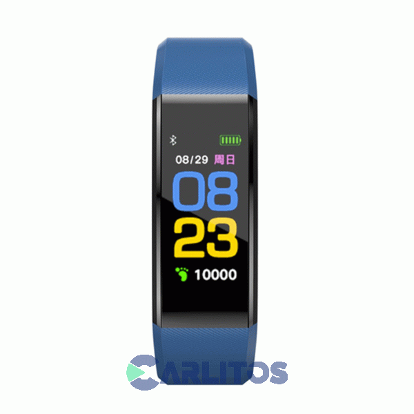 Reloj Inteligente Smart Kassel Malla Silicona Azul Sk-fb2401bl