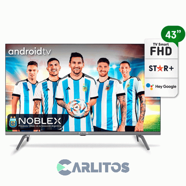 Smart Led 43" Full HD Noblex Con Android Dr43x7100