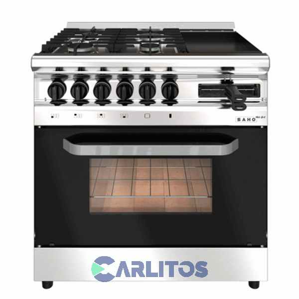 Cocina A Gas Industrial Morelli 82 CM Acero Inoxidable 18371