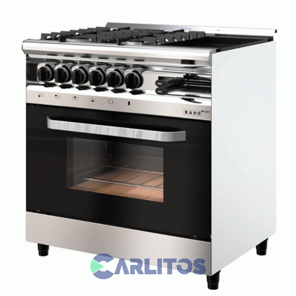 Cocina A Gas Industrial Morelli 82 CM Acero Inoxidable 18371