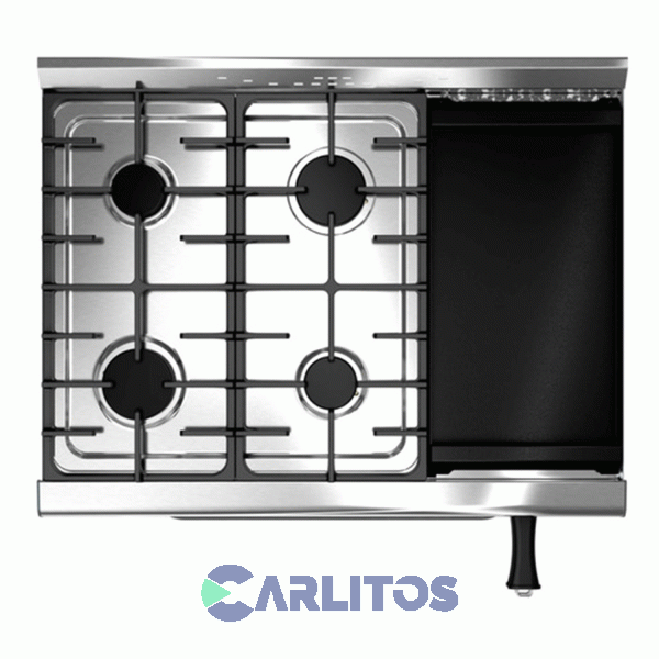 Cocina A Gas Industrial Morelli 82 CM Acero Inoxidable 18371