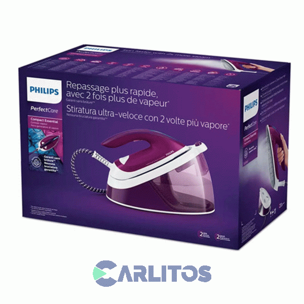 Plancha Con Generador de Vapor Philips 2400 Watts GC6842/30