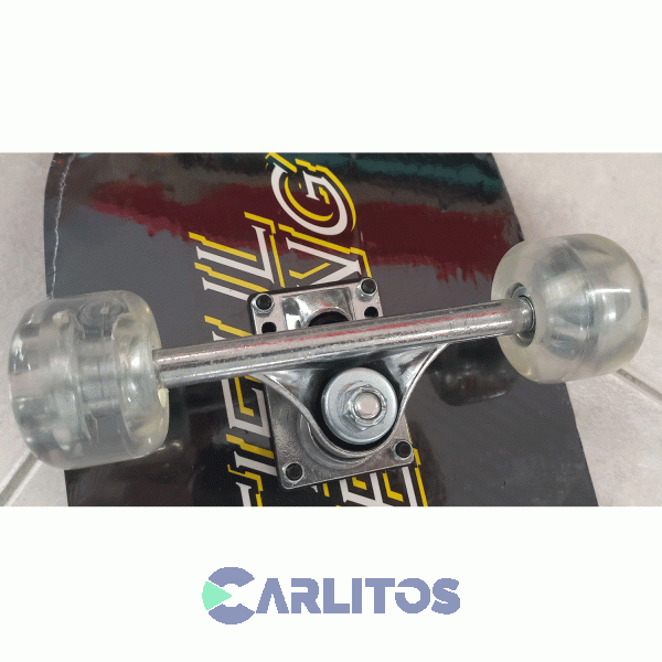 Patineta Skate Con Truck De Aluminio Skt Imperio Bebe