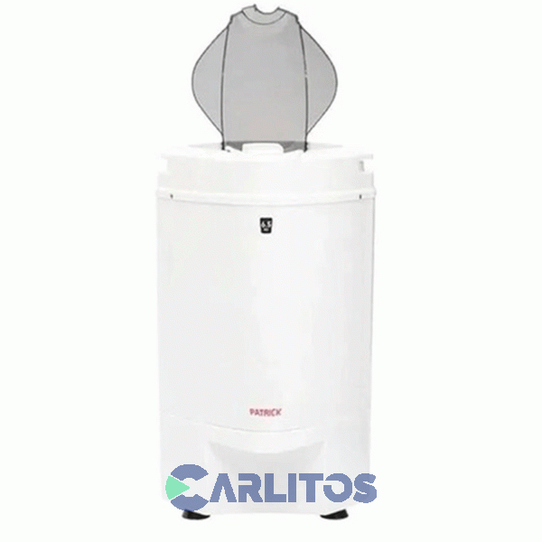 Secarropa Centrifugo Patrick 6.5 Kg Blanco Cpk06b