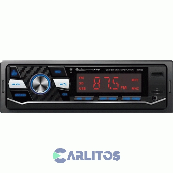 Autoestéreo Sin CD Kanji- MP3 Link - Usb - sd - Bluetooth Kj-Carmpbt02
