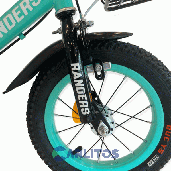 Bicicleta Randers Paseo Rod.12" Bke-121-a Verde