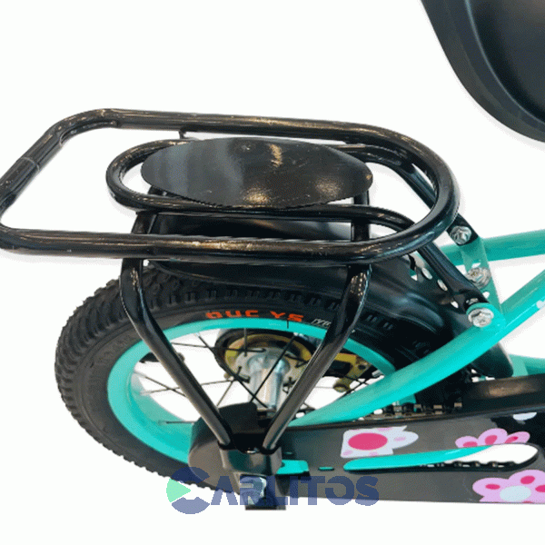 Bicicleta Randers Paseo Rod.12" Bke-121-a Verde