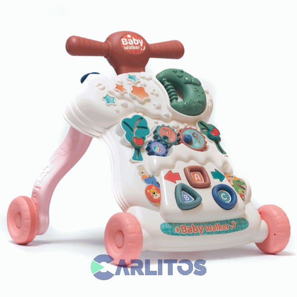 Caminador Bebesit Didáctico Rosa 1226-b