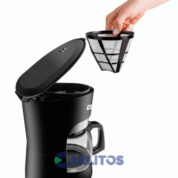 Cafetera De Filtro Atma Color Negra Ca8143dh