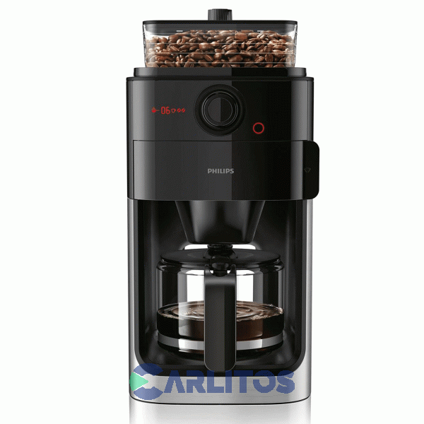 Cafetera De Filtro Philips Con Molinillo Integrado Hd7767/00