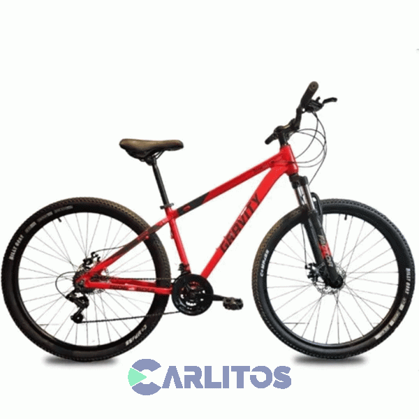 Bicicleta Gravity Todo Terreno 29" Rojo/Negro Smash