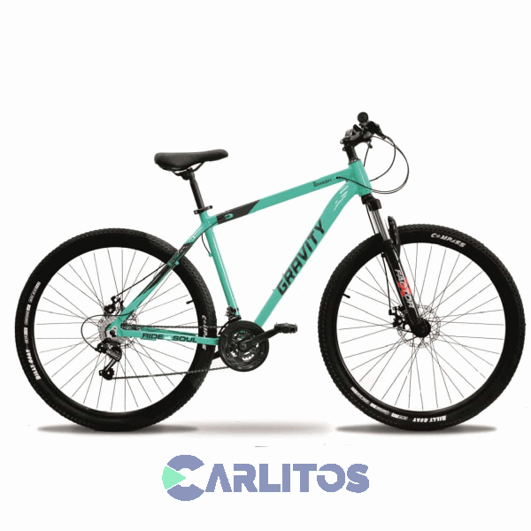 Bicicleta Gravity Todo Terreno 29" Verde/Negro Smash