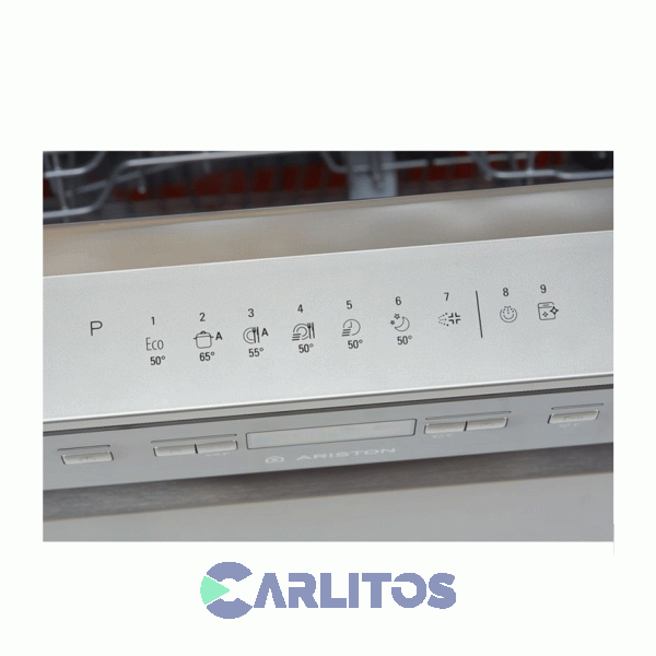 Lavavajilla 14 Cubiertos Acero Inoxidable Ariston Lfo3t121 W X Ag