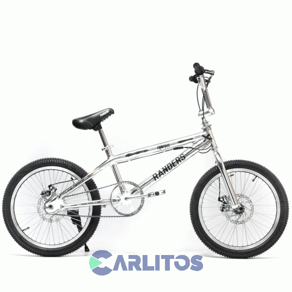 Bicicleta Randers R 20" Freestyle Twirly Aluminio Cromado