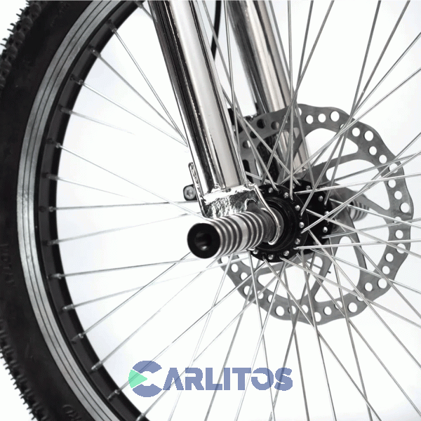 Bicicleta Randers R 20" Freestyle Twirly Aluminio Cromado