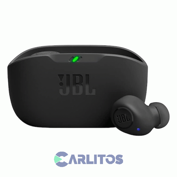 Auricular Bluetooth JBL Negro -Jblwbudsblkam