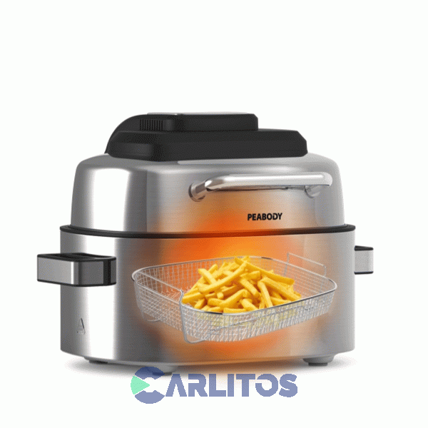 Freidora De Aire Peabody Fryer Acero Inoxidable Pe-afg01lx