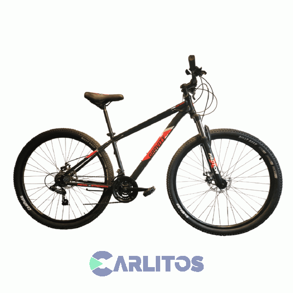 Bicicleta Gravity Todo Terreno 29" Rojo/Negro Lowrider