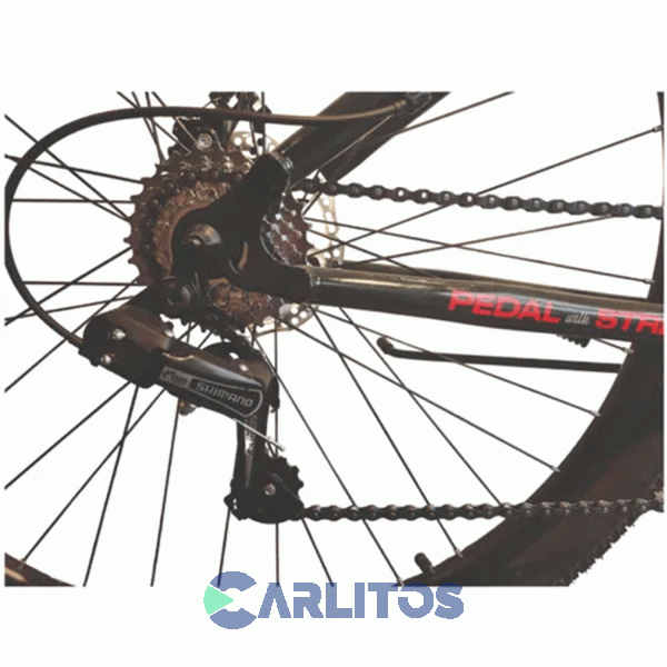 Bicicleta Gravity Todo Terreno 29" Rojo/Negro Lowrider
