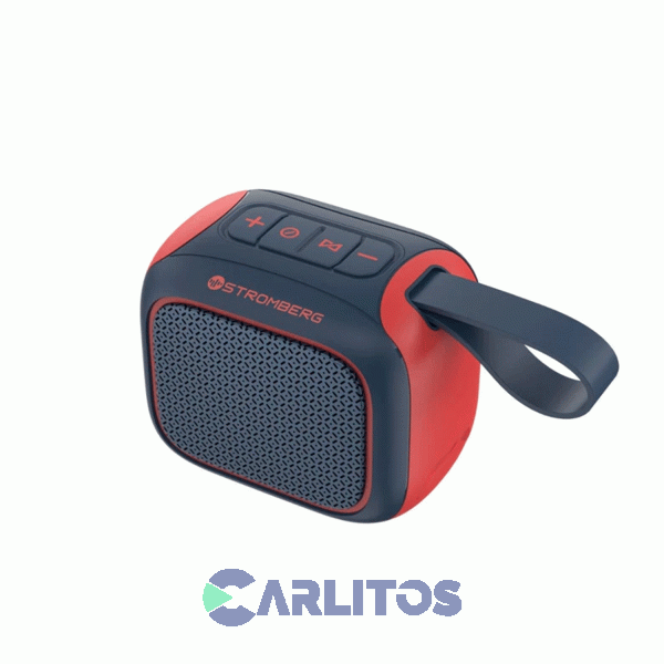 Parlante Portátil Stromberg Carlson Con Bluetooth Y Batería Zing Azul y Rojo
