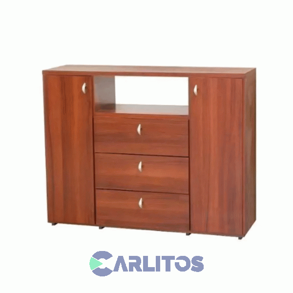 Arcón Multifunción 2 Puertas 3 Cajones Platinum Cedro