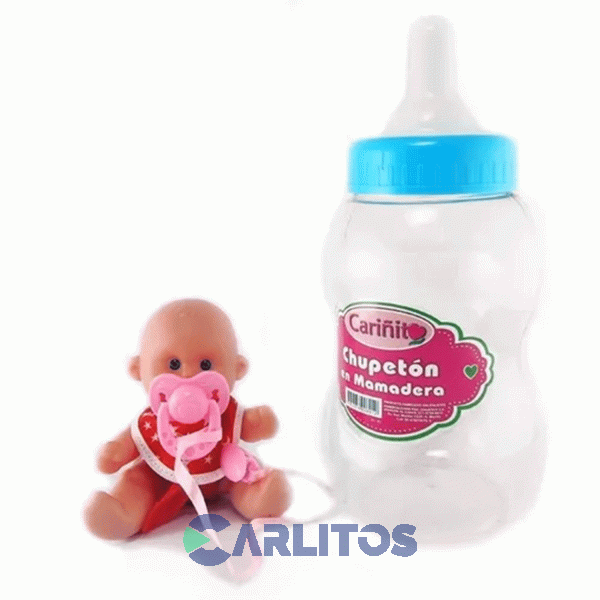 Bebe Chupeton Con Mamadera Cariñito Adar 814