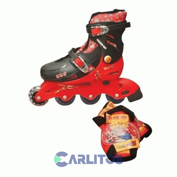 Roller Extensible Dragon-Ball Con Codera Imperio Bebe Latapy RLL-001A