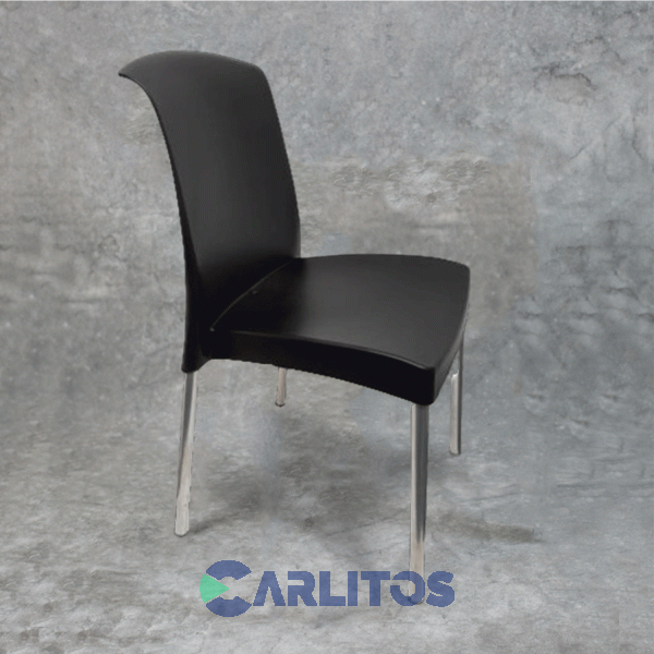 Silla Soho Munro Pvc Negro