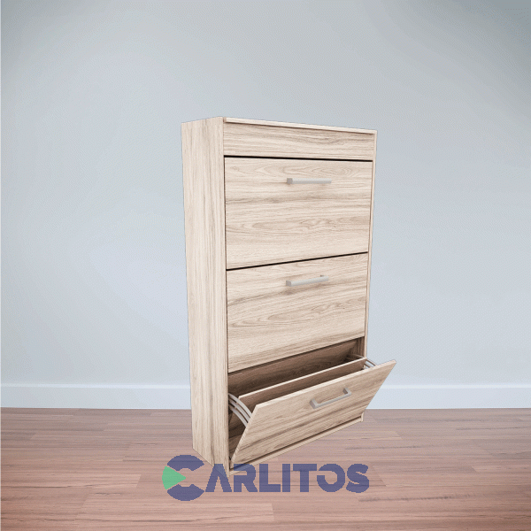 Botinero 3 Puertas 1 Cajón Orlandi Abedul