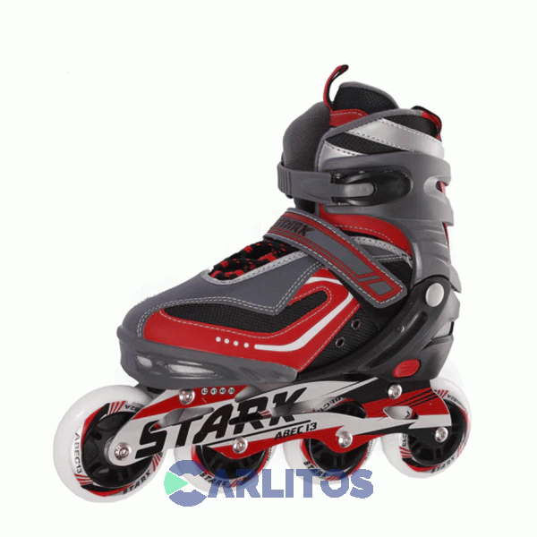 Roller Extensible Talle S (31-34) Pro Rojo-Gris Stark