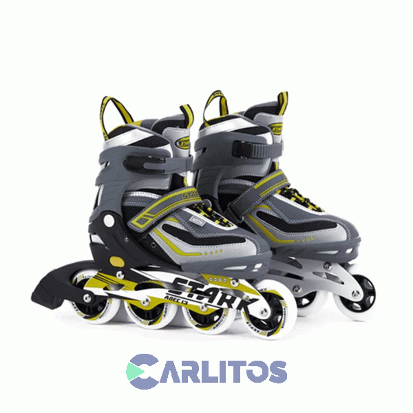 Roller Extensible Talle S (31-34) Pro Amarillo-Gris Stark