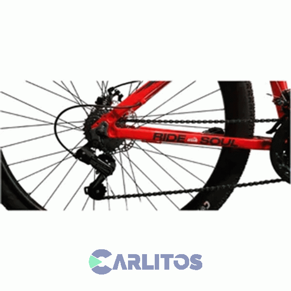 Bicicleta Gravity Todo Terreno 29" Rojo/Negro Smash