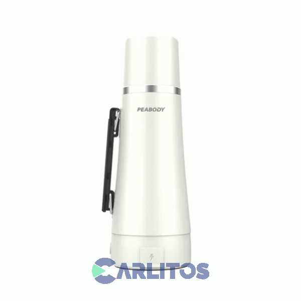 Termo De Mate Peabody Electrico 1 Litro Pe-eta1002b Blanco