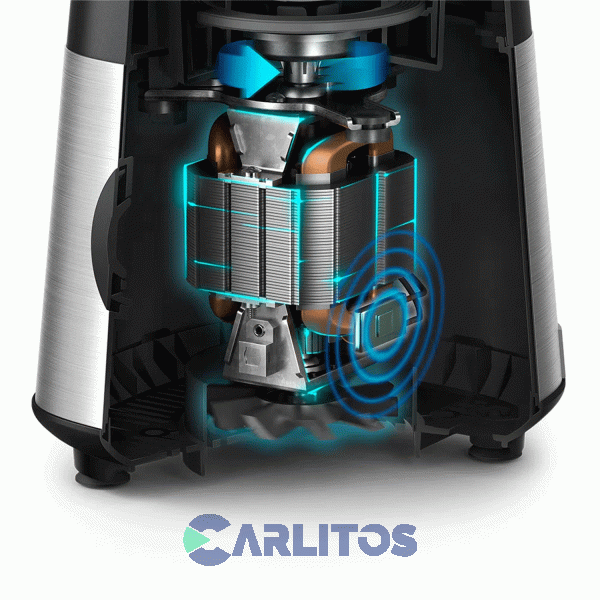 Licuadora Philips 1400 Watts Con Jarra De Vidrio HR2244/90