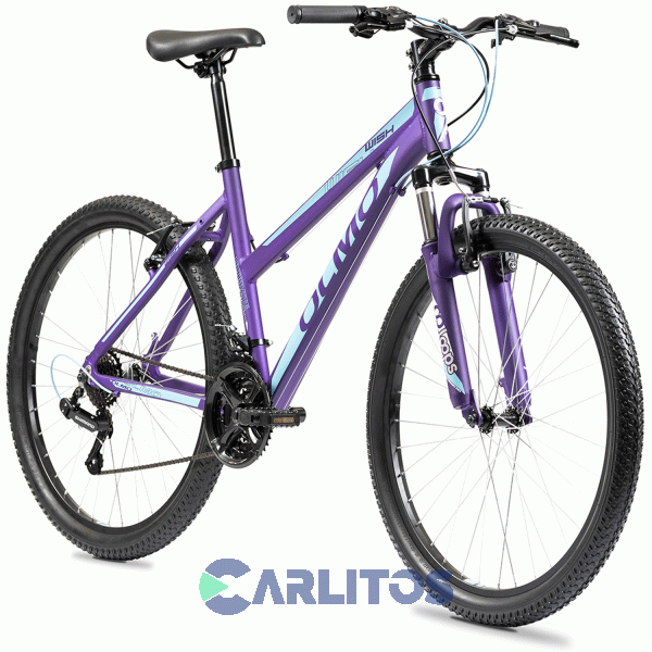 Bicicleta Olmo Todo Terreno Rod.26" Wish 265 1BO1093 Violeta Con Celeste