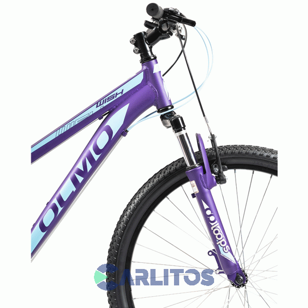 Bicicleta Olmo Todo Terreno Rod.26" Wish 265 1BO1093 Violeta Con Celeste